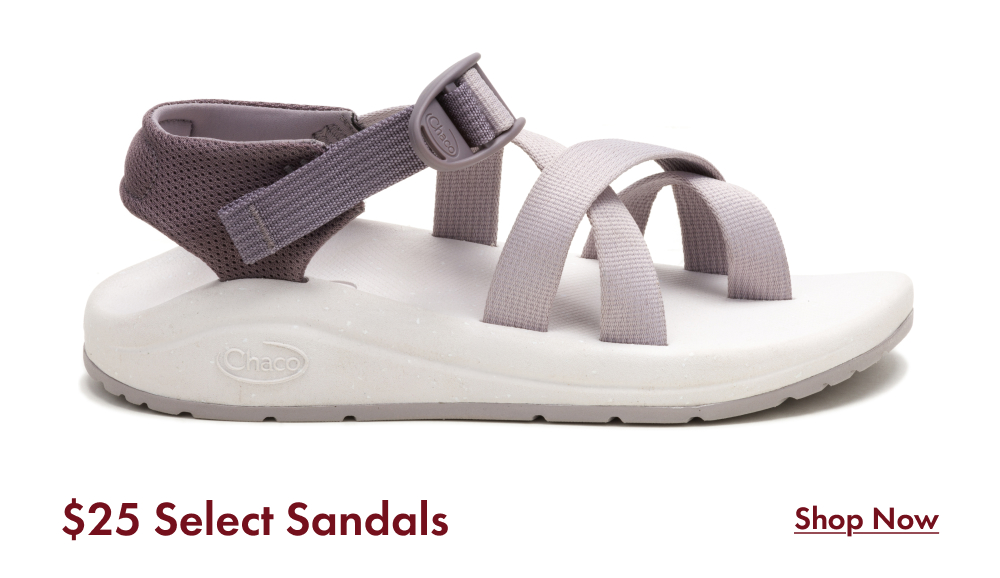 $25 Select Sandals - SHOP NOW
