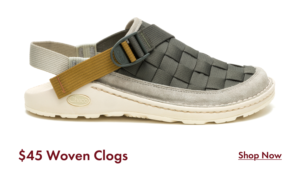$45 Woven Clogs - SHOP NOW