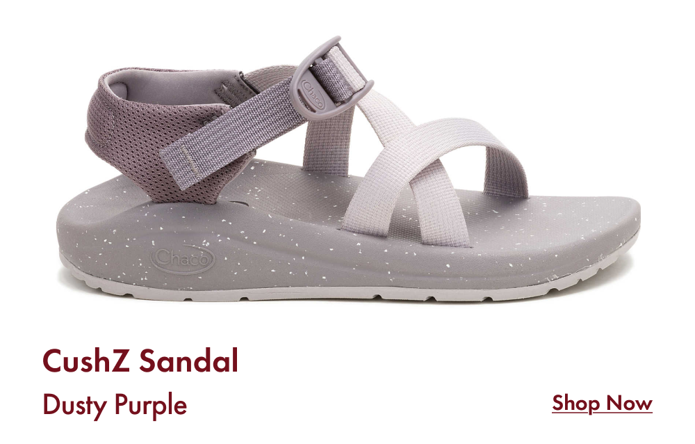 CushZ Sandal - Dusty Purple - SHOP NOW