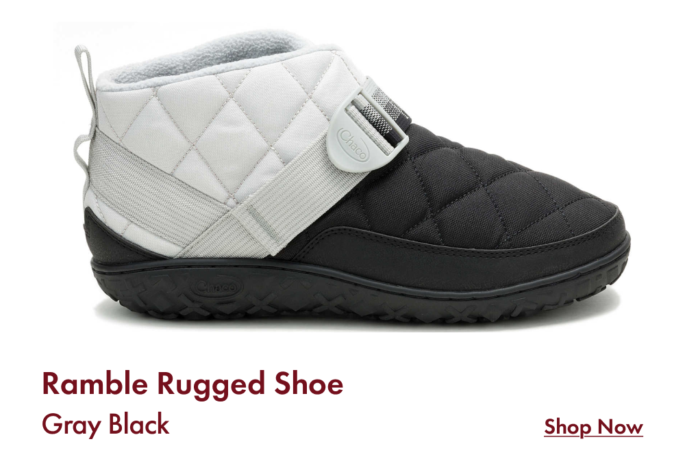 Ramble Rugged Shoe - Gray Black - SHOP NOW