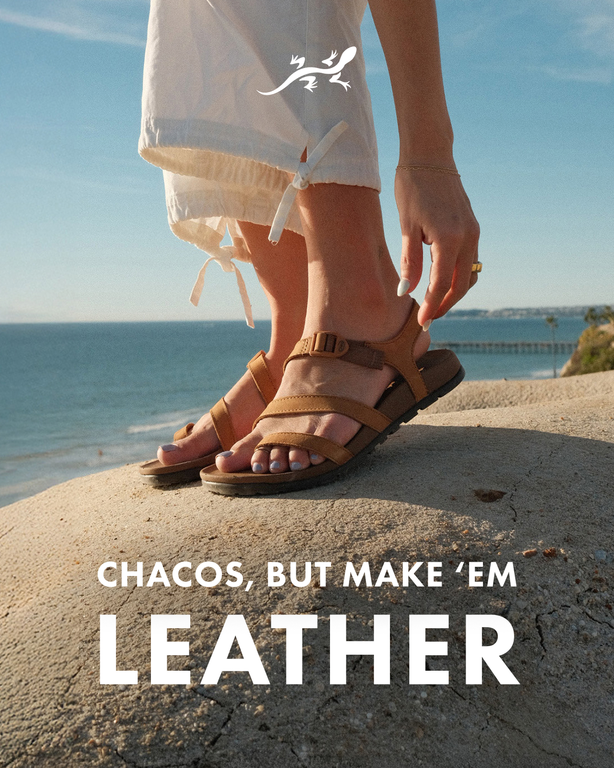 CHACOS, BUT MAKE 'EM LEATHER