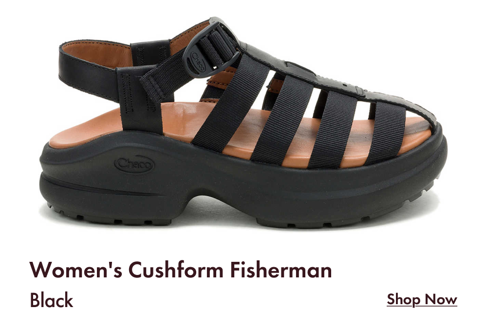 Women's Cushform Fisherman - Black - SHOP NOW