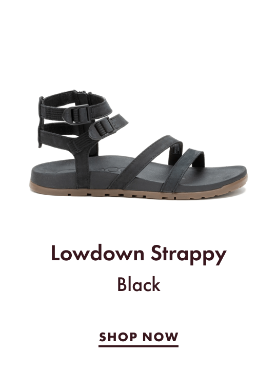 Lowdown Strappy - Black - SHOP NOW