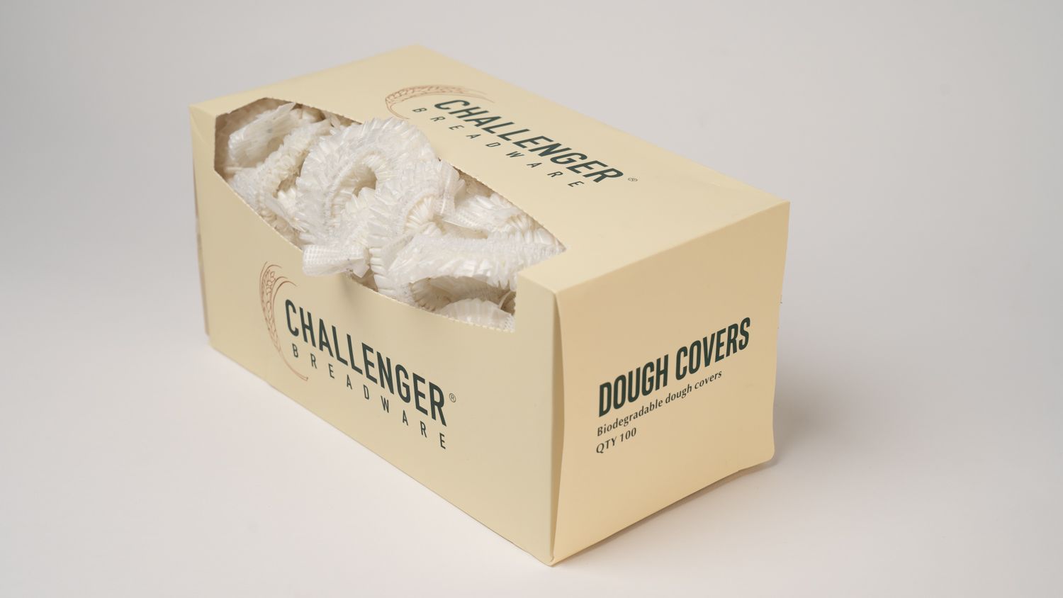 biodegradable dough covers