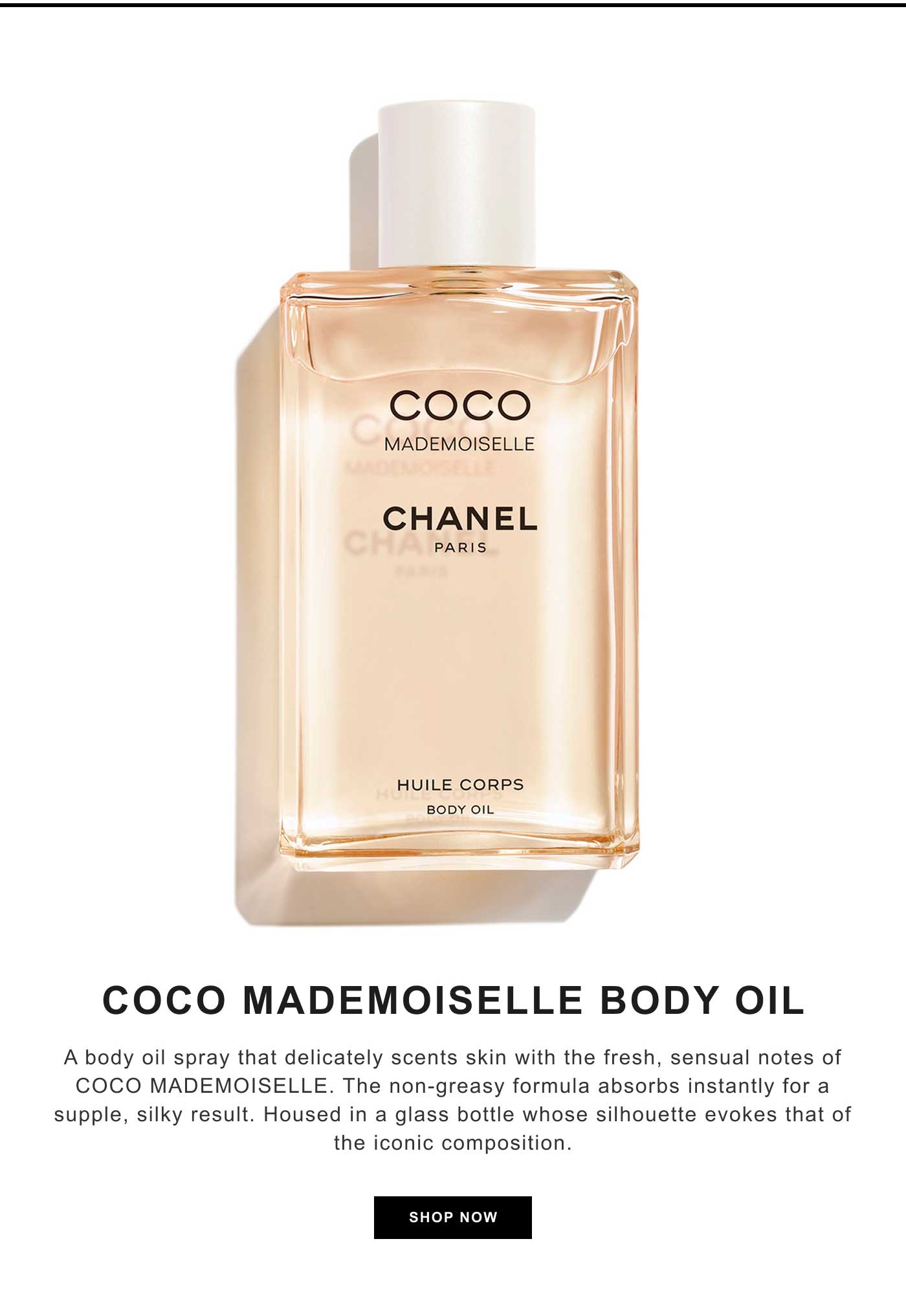 COCO MADEMOISELLE BODY OIL