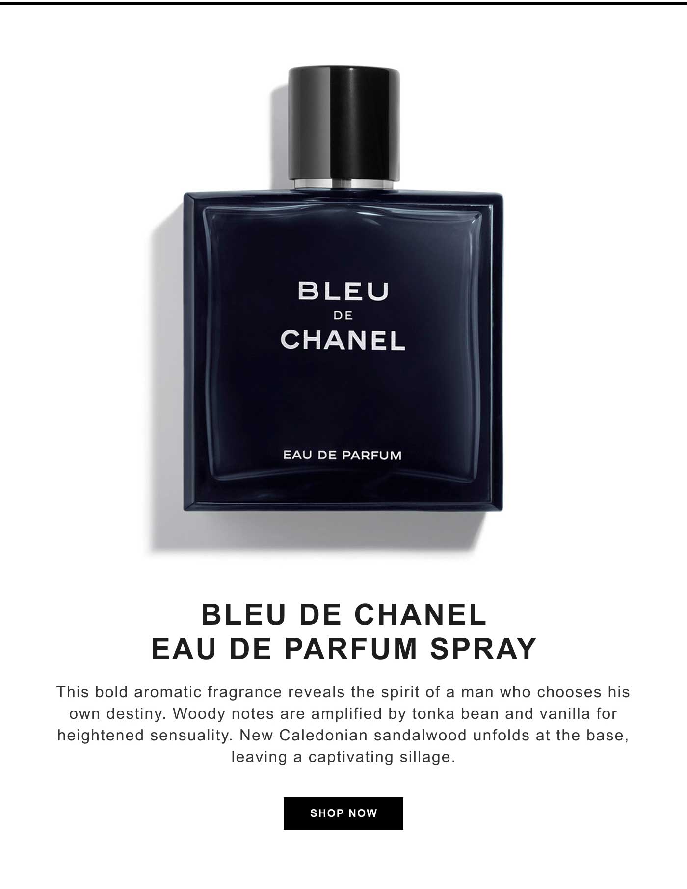 BLEU DE CHANEL Eau de Parfum Spray