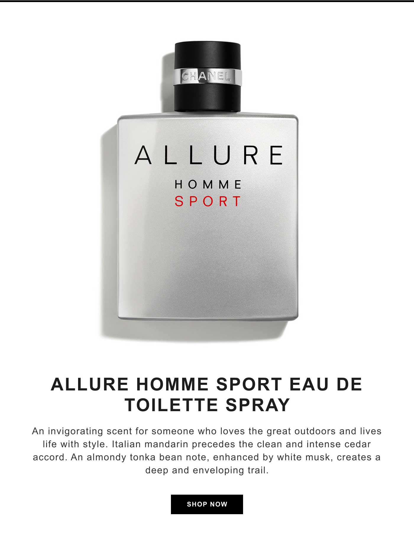 ALLURE HOMME SPORT Eau de Toilette Spray