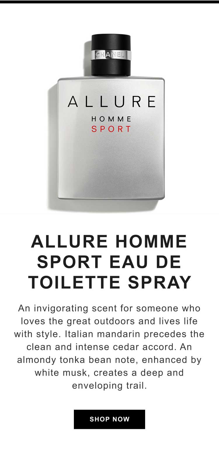 ALLURE HOMME SPORT Eau de Toilette Spray
