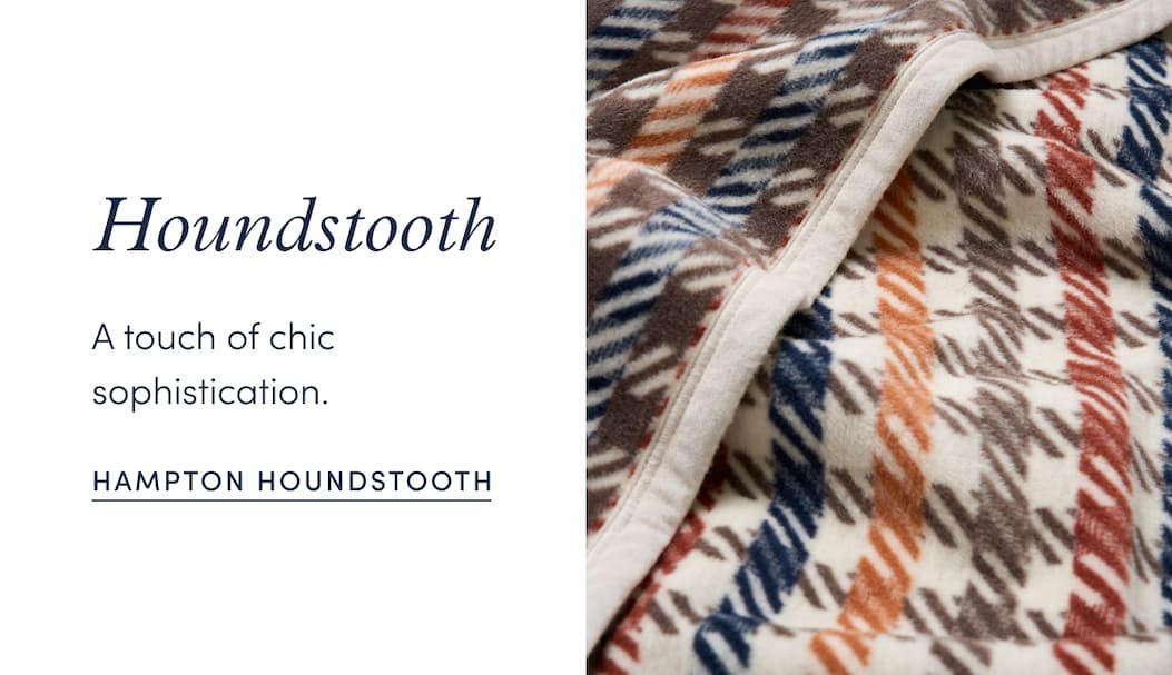 Houndstooth – A touch of chic sophistication