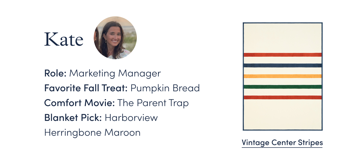 Kate: Vintage Center Stripes