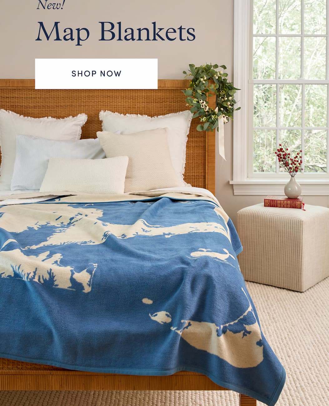 New! Map Blankets