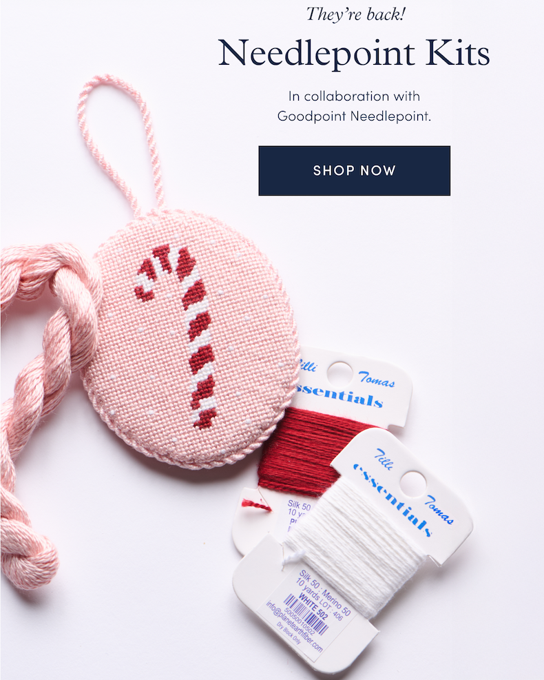 They're back: Needlepoint Kits!