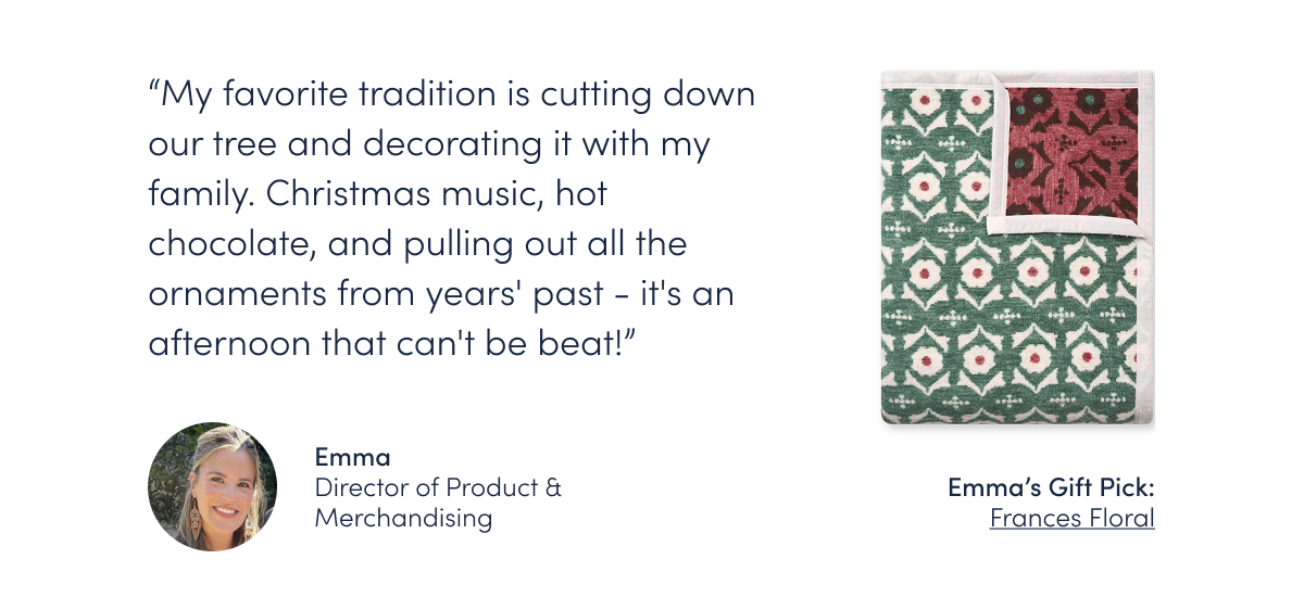 Emma's Gift Pick: Frances Floral