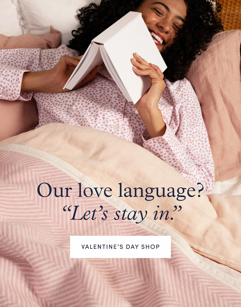 Our love language? "Let's stay in."