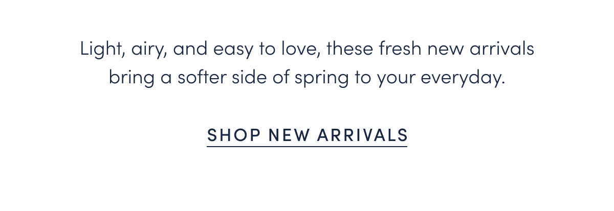 Shop New Arrivals