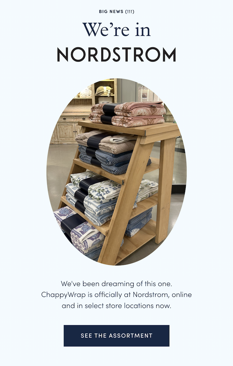 See Us In Nordstrom!