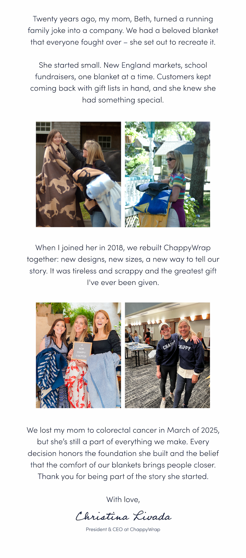 Our Founder's Story