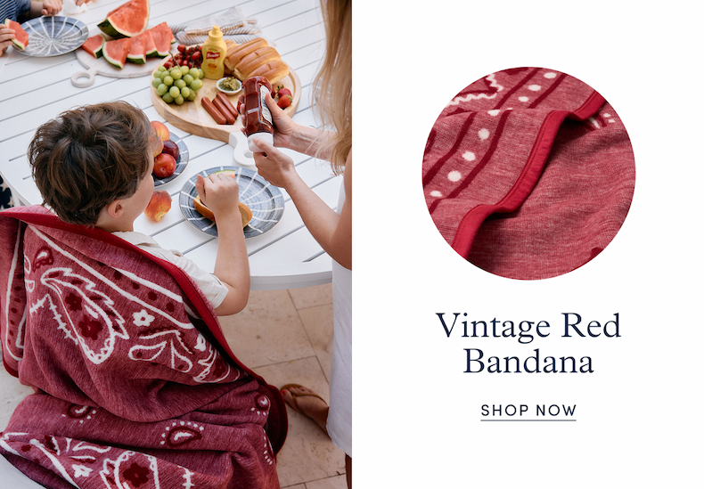 Shop Vintage Red Bandana