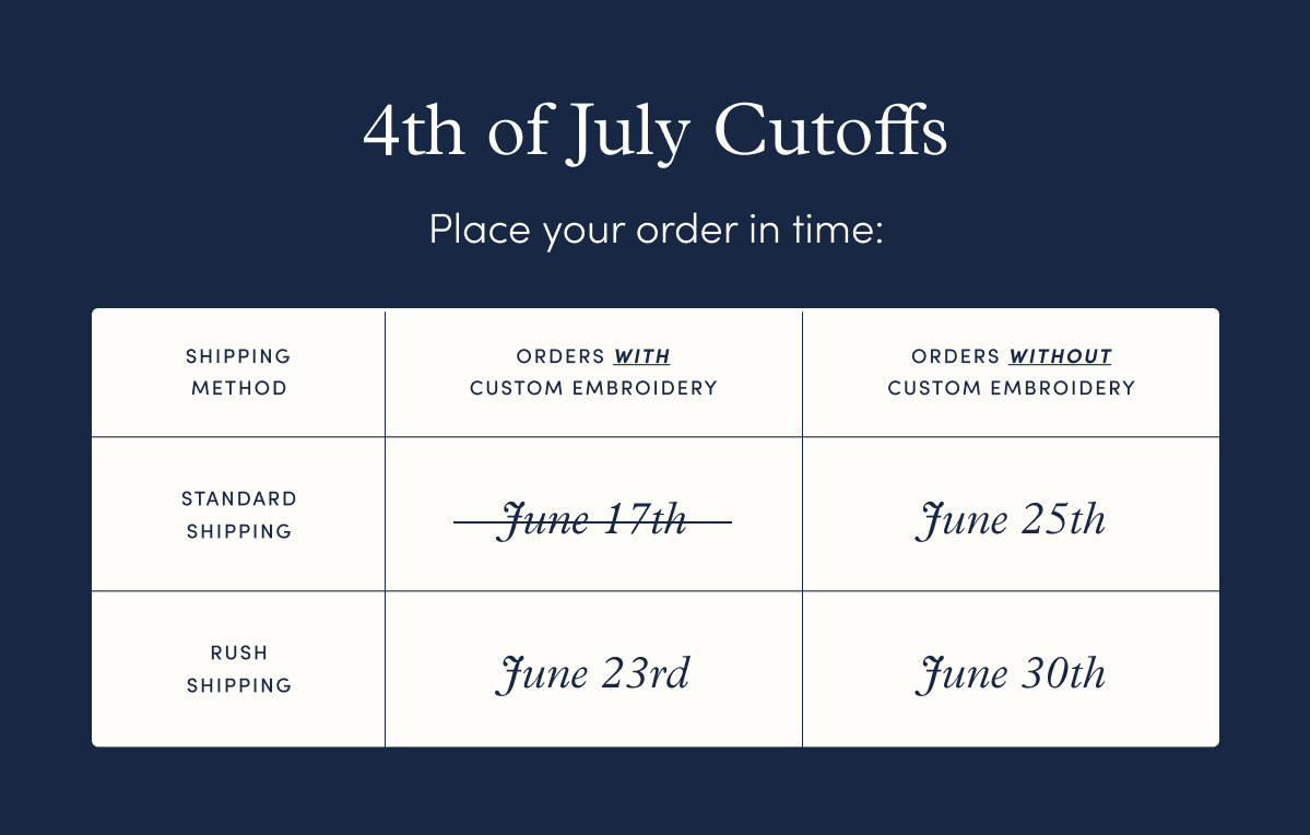 4th of July Cutoffs