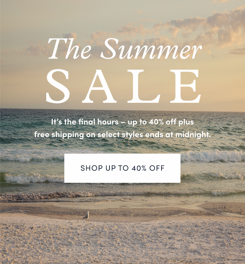 Shop Up To 40% Off