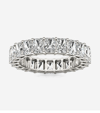 Radiant Basket Eternity Band