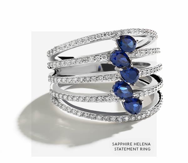 Sapphire Helena Statement Ring