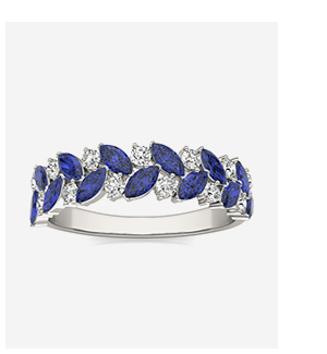 Sapphire Genevieve Ring