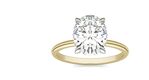 Oval Classic Solitaire Engagement Ring