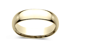 Comfort Fit Wedding Ring
