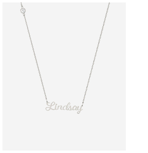 Script Name Necklace