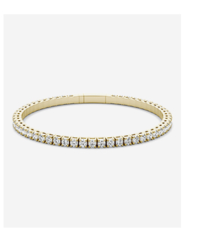 Flexible Eternity Bangle Bracelet