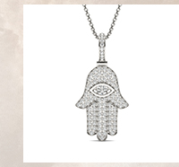 Hamsa Pendant (2/3 Ct. Tw.)