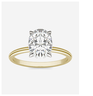 Oval Classic Solitaire Engagement Ring