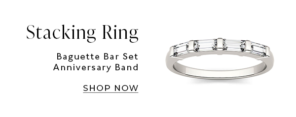 Baguette Bar Set Anniversary Band