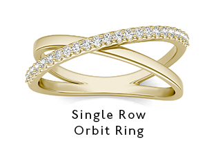 Single Row Orbit Ring