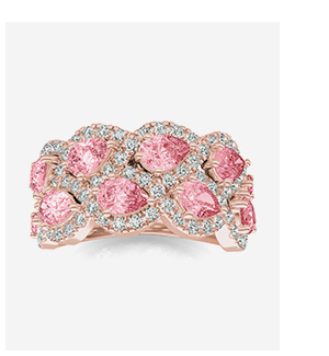 Fancy Pink Nyssa Ring
