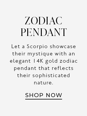 Shop Scorpio Zodiac Pendant