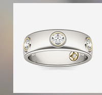 Signature Bezel Wedding Ring (7/8 Ct. Tw.)