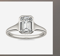 Emerald Signature Bezel Solitaire