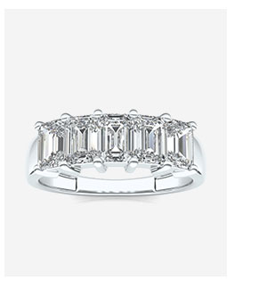 Emerald Dream Five-Stone Band