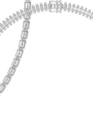 Emerald Couture Classic Tennis Necklace