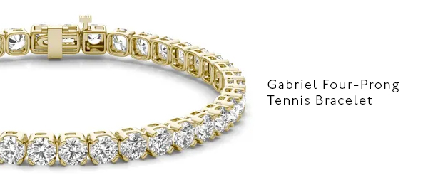 Gabriel Four-Prong Tennis Bracelet