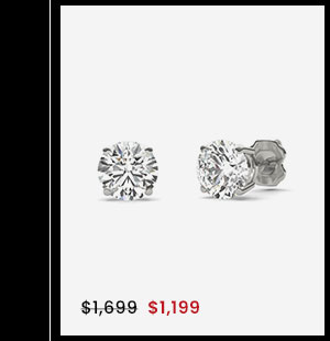 2.00 Ct. Tw. Dazzling Deal Four-Prong Basket Stud Earring