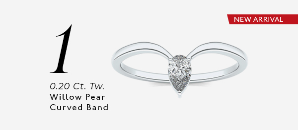 Willow Pear Curved Band