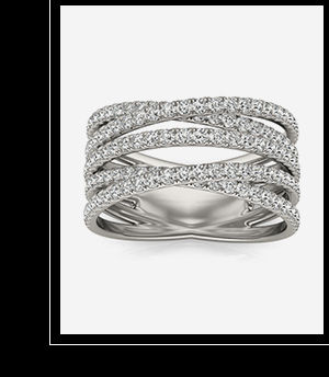 Pavé Pathways Ring
