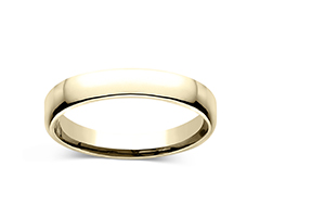European Comfort Fit Wedding Ring