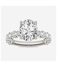 Oval Wren Engagement Ring