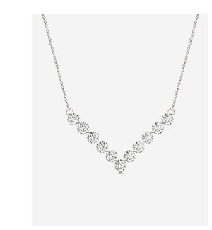 V Bar Necklace