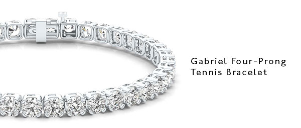 Gabriel Four-Prong Tennis Bracelet