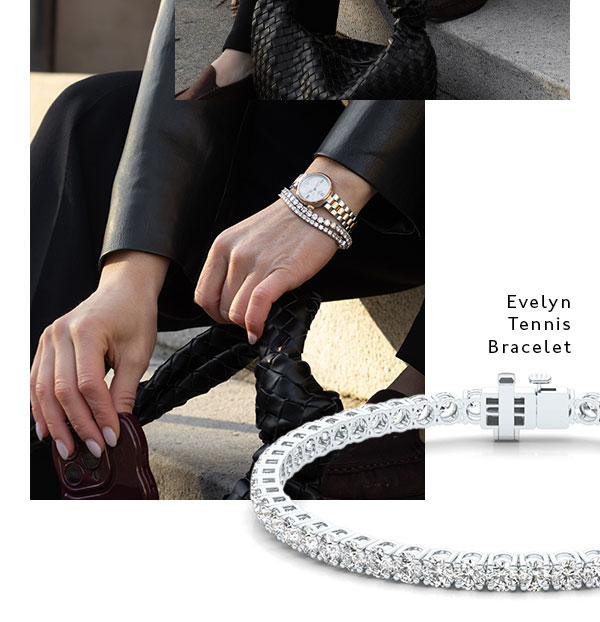 Evelyn Tennis Bracelet